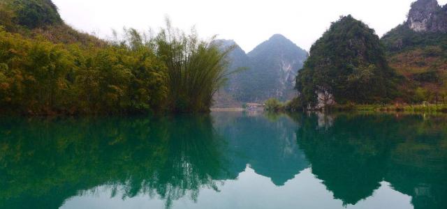 广西中越边境自驾游：巴马长寿村-德天大瀑布-通灵大峡谷-北海银滩7日游