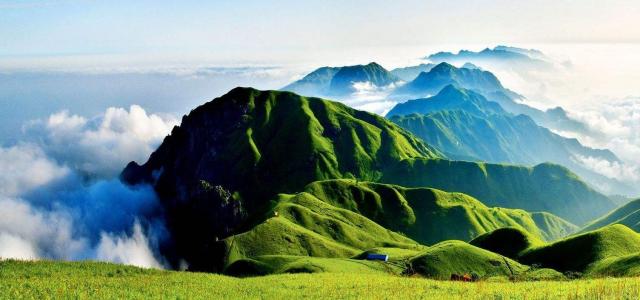 长沙出发江西自驾游：中国南方最美高山草甸，看尽萍乡武功山2日周边游