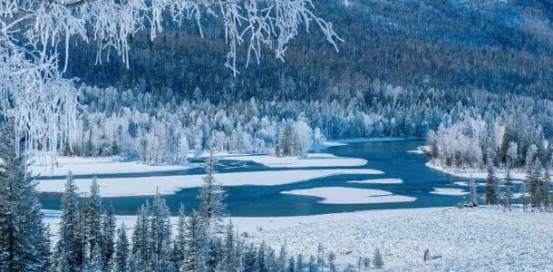 阿勒泰集合新疆4日落地自驾游：喀纳斯-禾木村雪景，体验新疆冰雪天地4日游