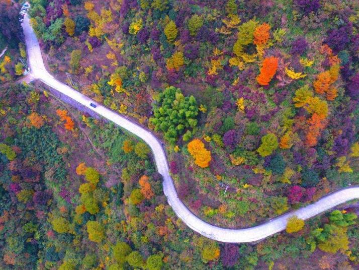 余姚四明山盘山公路