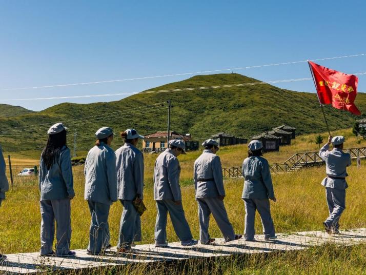 红原日干乔大沼泽图片