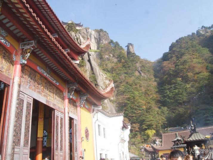 青阳九华山天台景区图片