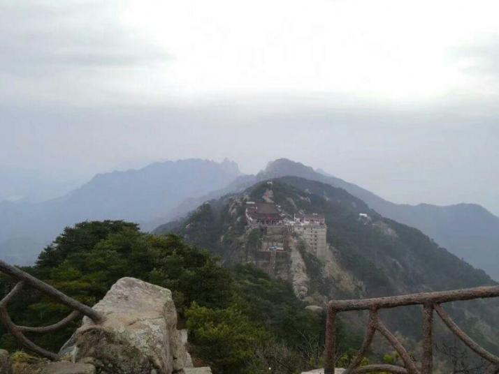 青阳九华山十王峰图片