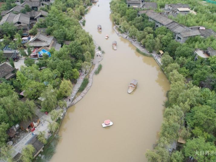 周至周至水街沙河湿地公园图片