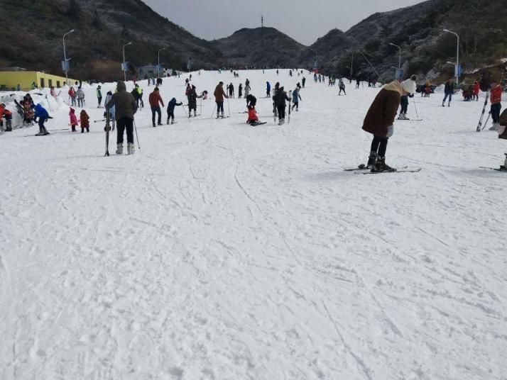 浏阳大围山野外滑雪场
